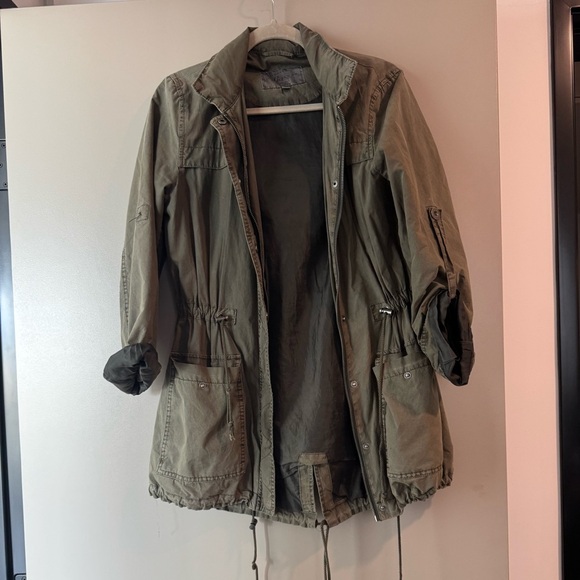 G.H. Bass & Co. Army Green Utility Jacket 💚 - Picture 4 of 10